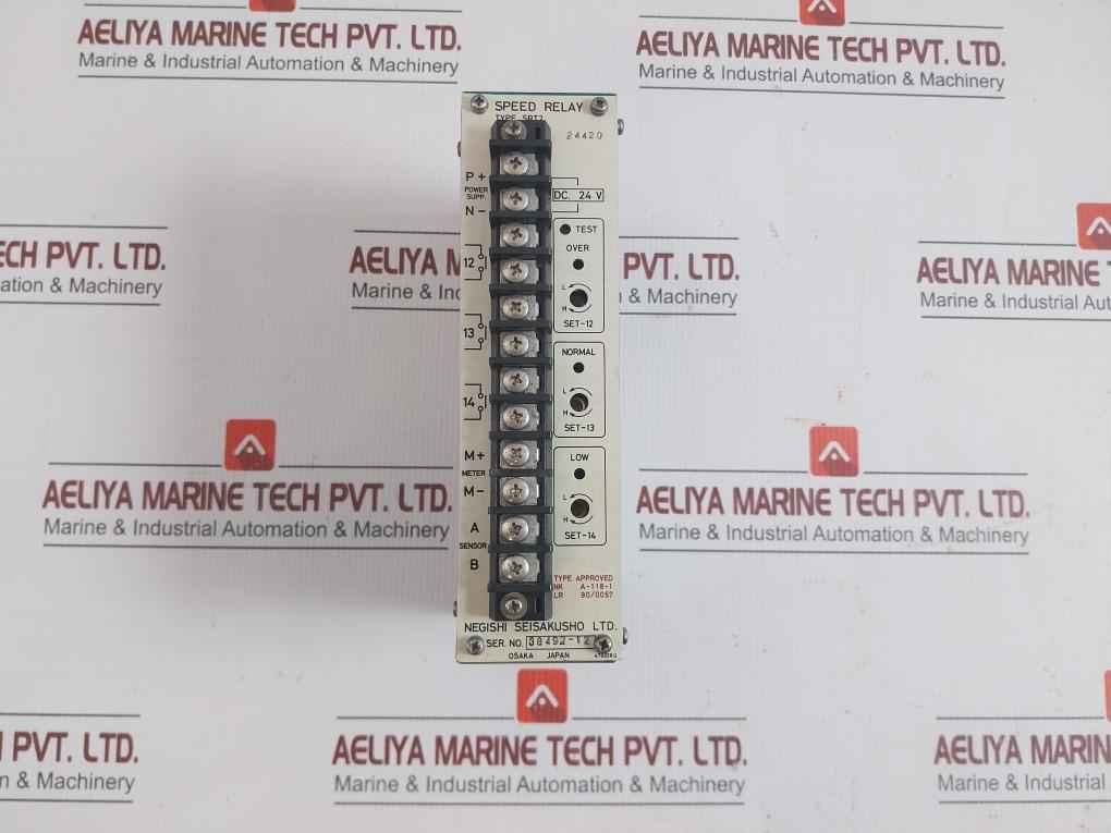 Speed Relay Srt2 24420 Negishi Seisakusho Dc 24V