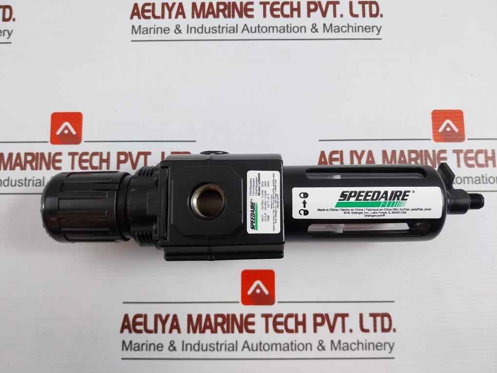 Speedaire 4Zk89A Filter-regulator 150 Psig/ 10Bar Max