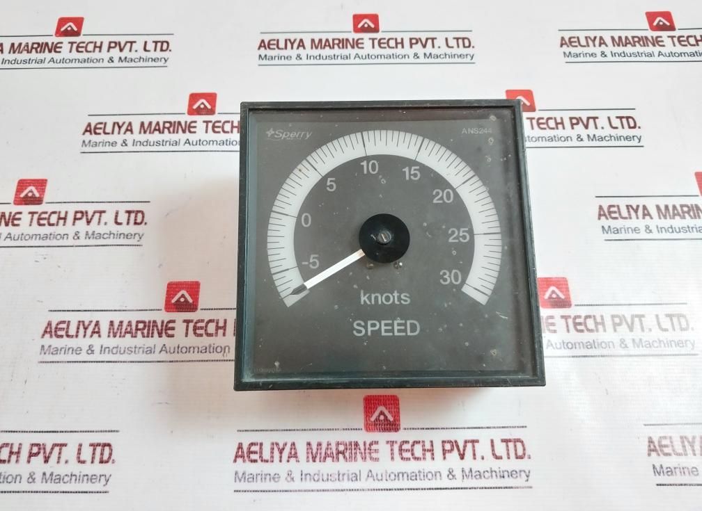 Sperry Marine Ans244 Marine Instruments, Knots Speed, -5 To 30 Knots