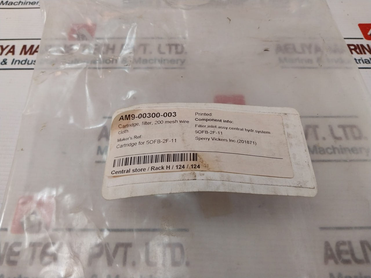 Sperry Vickers 361740 Cartridge Filter