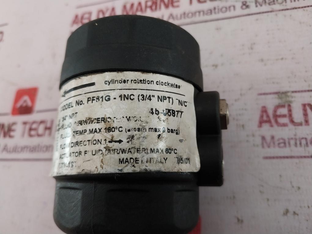 Spirax Sarco Pf61G-1Nc (3/4" Npt)-n/C Piston Actuated Valve Dn20 Pn40
