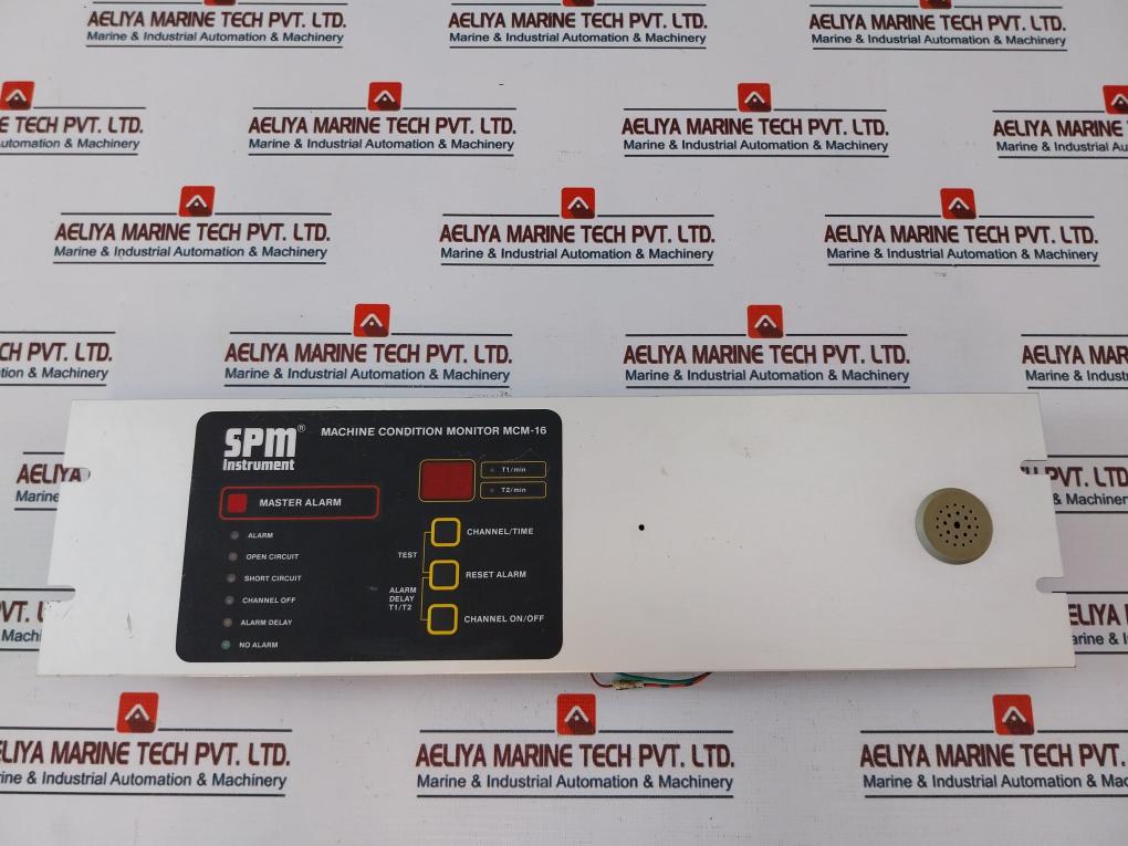 Spm Mcm-16 Machine Condition Monitor With Sc235A Audio Buzzer