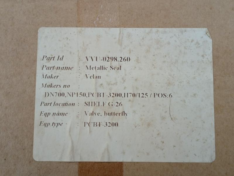 Spring-energized Metal Seal Hnd 229 Helicoflex