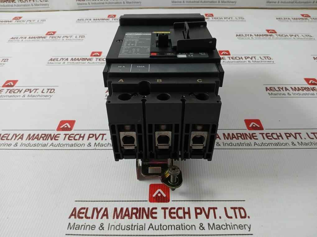 Square D 3-pole Molded-case Circuit Breaker 750V 50/60Hz Hj-060