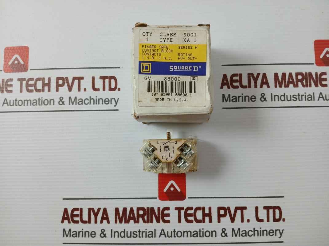 Square D Ka-1 Contact Block Class 9001