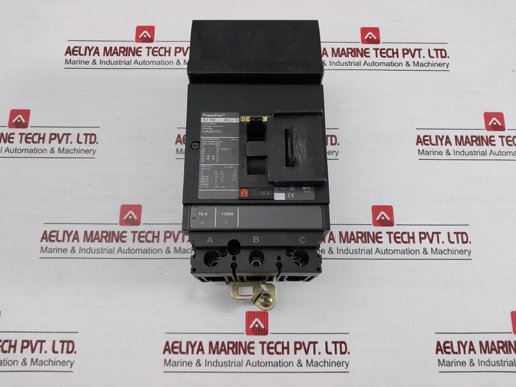 Square D/Schneider Electric 3 Pole Circuit Breaker Hja36070Ca Hj 150