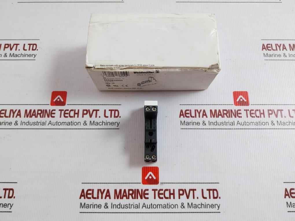 Src 2Co Weidmuller 2-pole Relay Socket Screw Terminal Box 12A (1 Box= 10 Pcs)