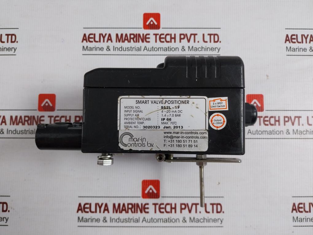 Ss2L-tf Smart Valve Positioner 4-20Madc 1.4-7.0 Bar 70°C Mar-in-controls