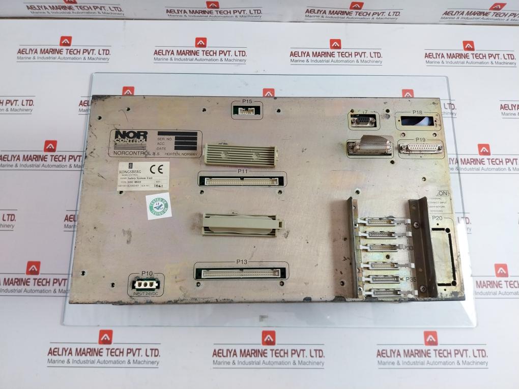 Ssu 8810 Safety System Unit Norcontrol Nn-801.1, He-220293E, He220265 B