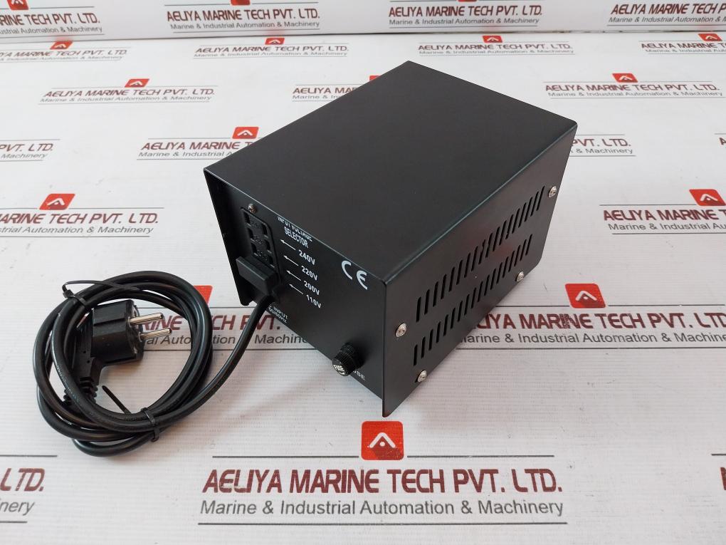 St-200W Converter Transformer Step Up/Down Heavy Duty 110V 220V Voltage Black