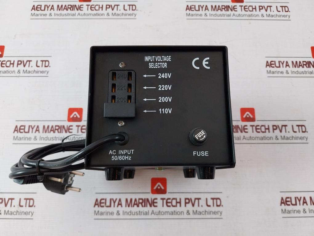 St-200W Converter Transformer Step Up/Down Heavy Duty 110V 220V Voltage Black