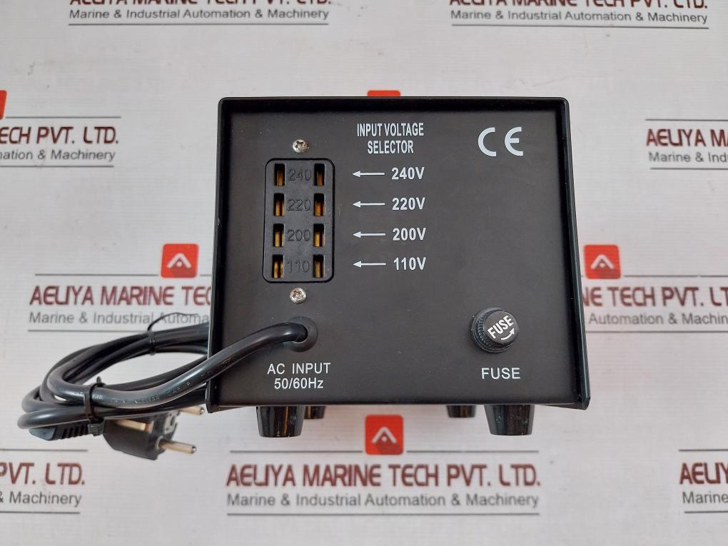 St-200W Converter Transformer Step Up/Down Heavy Duty 110V 220V Voltage Black