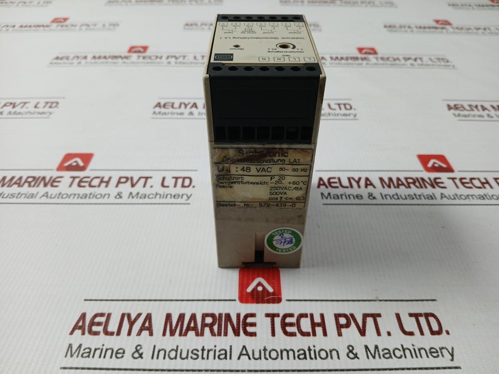 Stahl 48Vac 50-60Hz Overload Protection Control Relay La 1