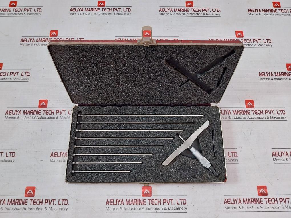 Starrett 445M Depth Micrometer Set 0-45 0-25