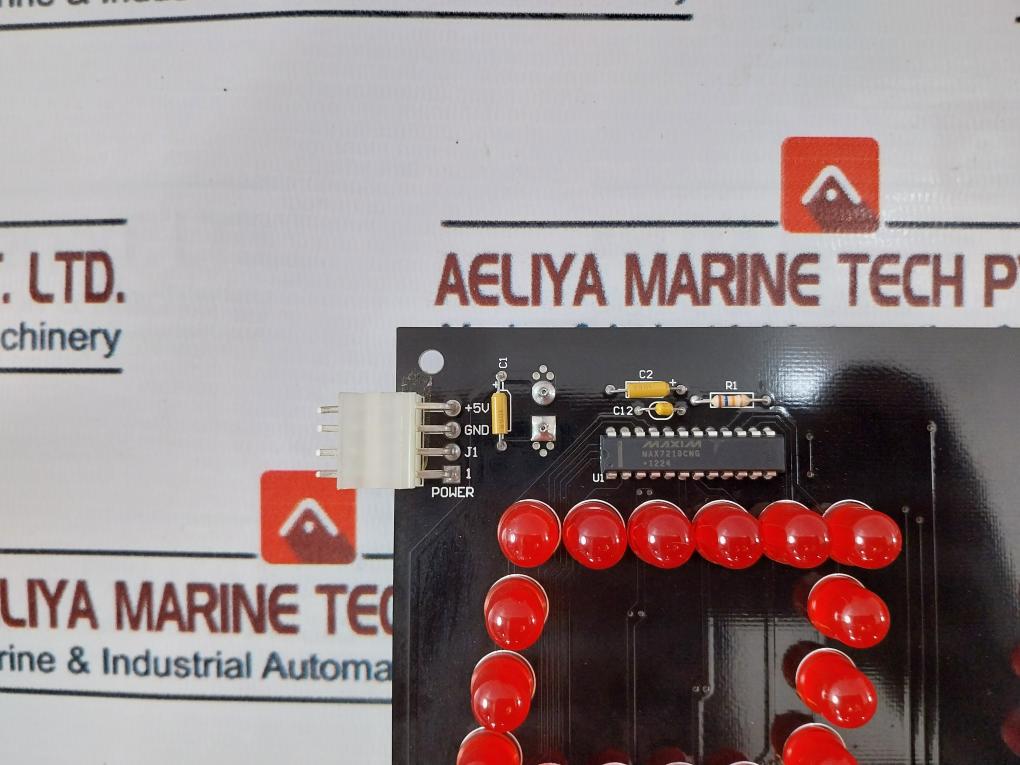 Static Controls Ad-0801-013 Led Numeric Display Board
