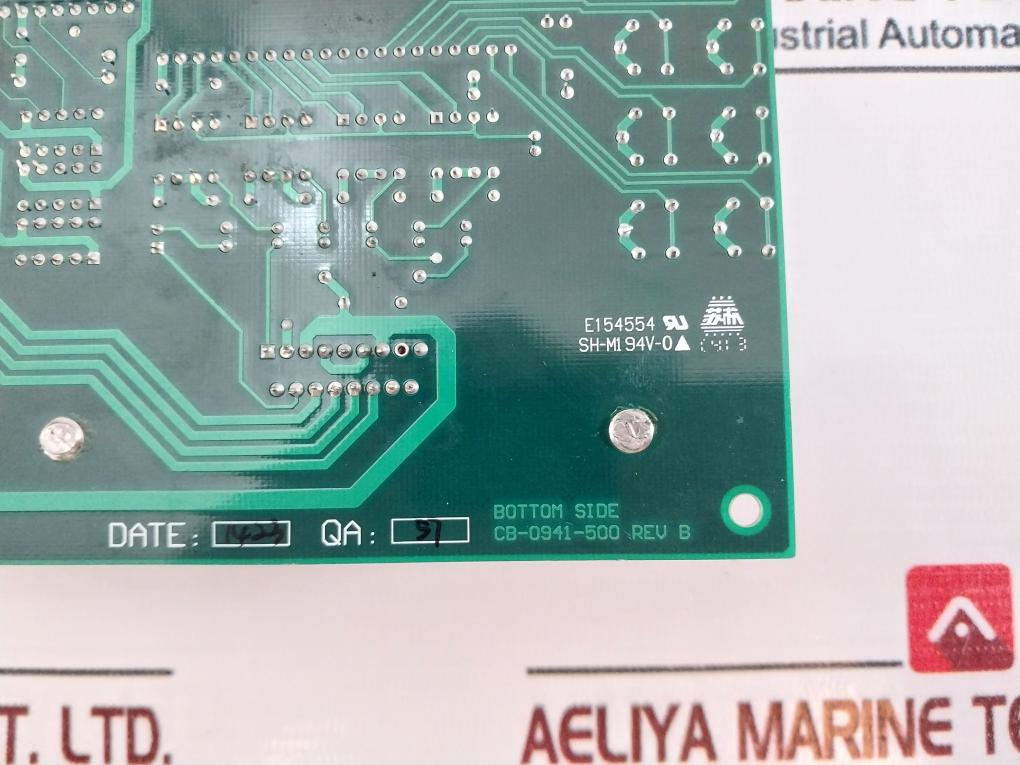 Static Controls Ad-0941-001 Control Circuit Board Rev B 94V