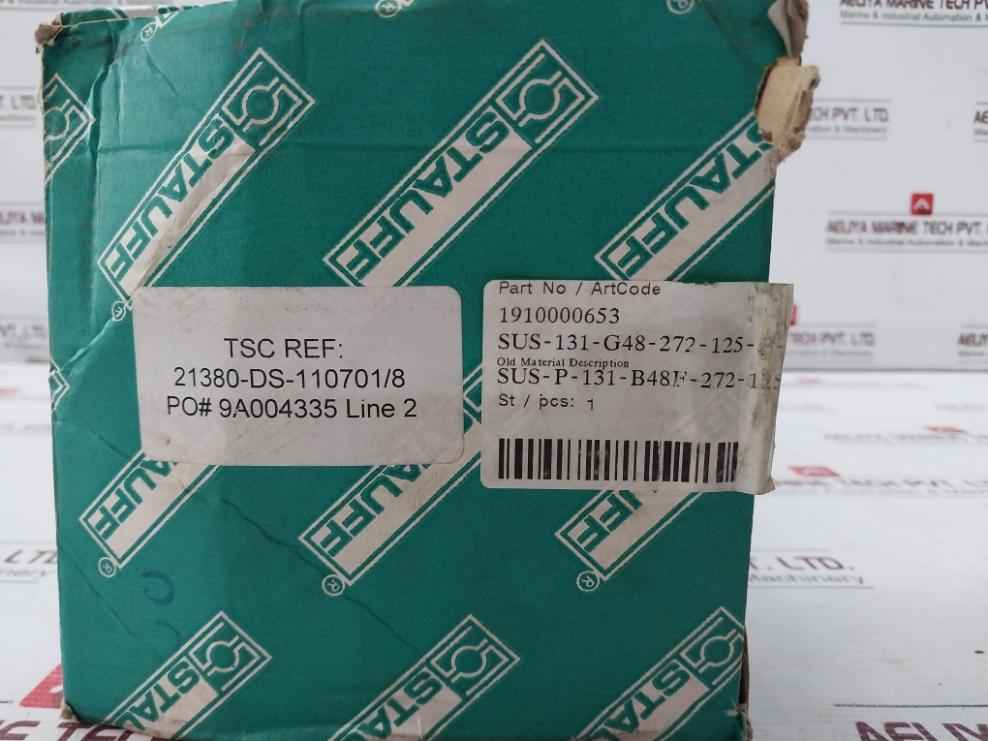 Stauff Sus-131-g48-272-125-p-o Suction Line Filter Strainer 1910000653
