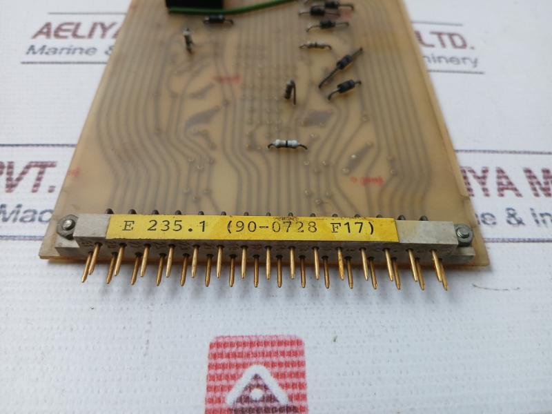 Stein Sohn E 235.1 Printed Circuit Board 90-0728 F17 P14