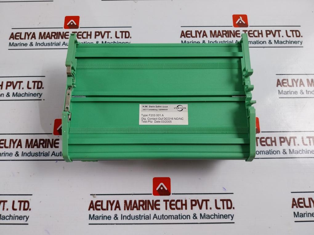 Stein Sohn F203 001 A Digital Contact Output 16 No/Nc Module Rev. B
