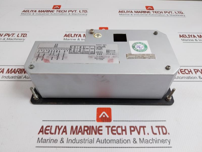 Stn Atlas Elektronik Alarm Control Panel 24V Bat 446 B