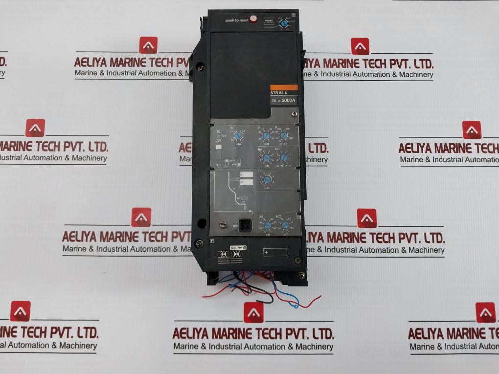 Str 58 U Circuit Breaker Control Unit 24Vdc Merlin Gerin