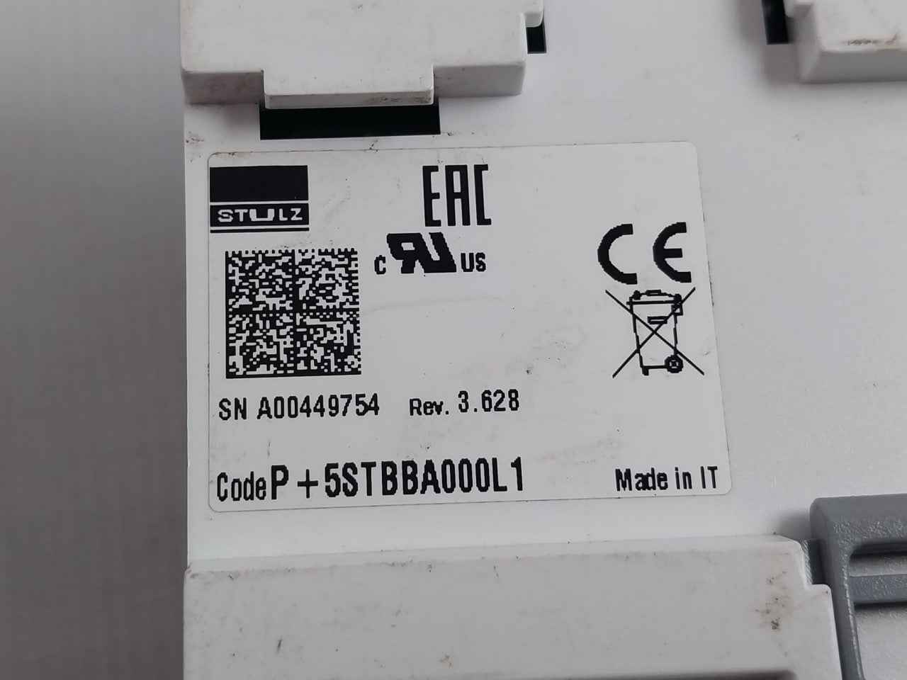 Stulz P+5Stbba000L1 Large Microprocessor Controller Rev 3.628 20000979