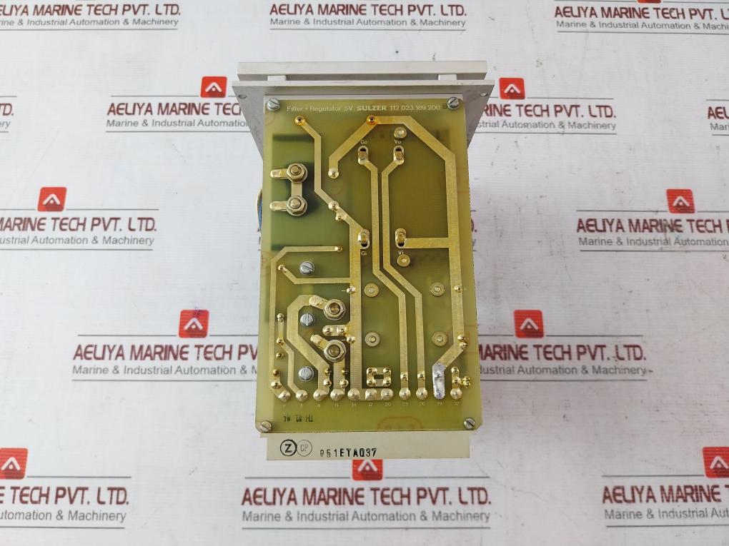 Sulzer 112.029.192.200 F0 19" Modular Electronic Control Rack System 11-33Vdc