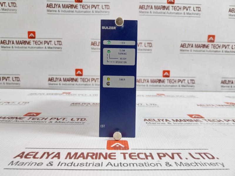 Sulzer Engine Slow Turning Pcb Card 112.046.021.200