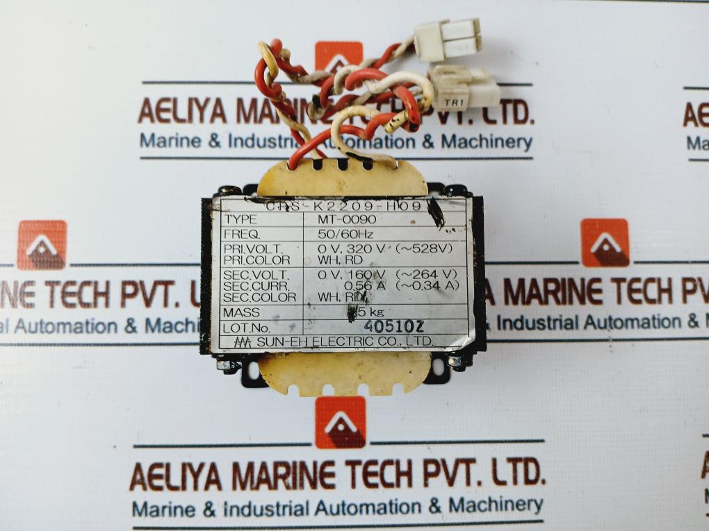Sun-eh Electric Mt-0090 Transformer 50/60hz