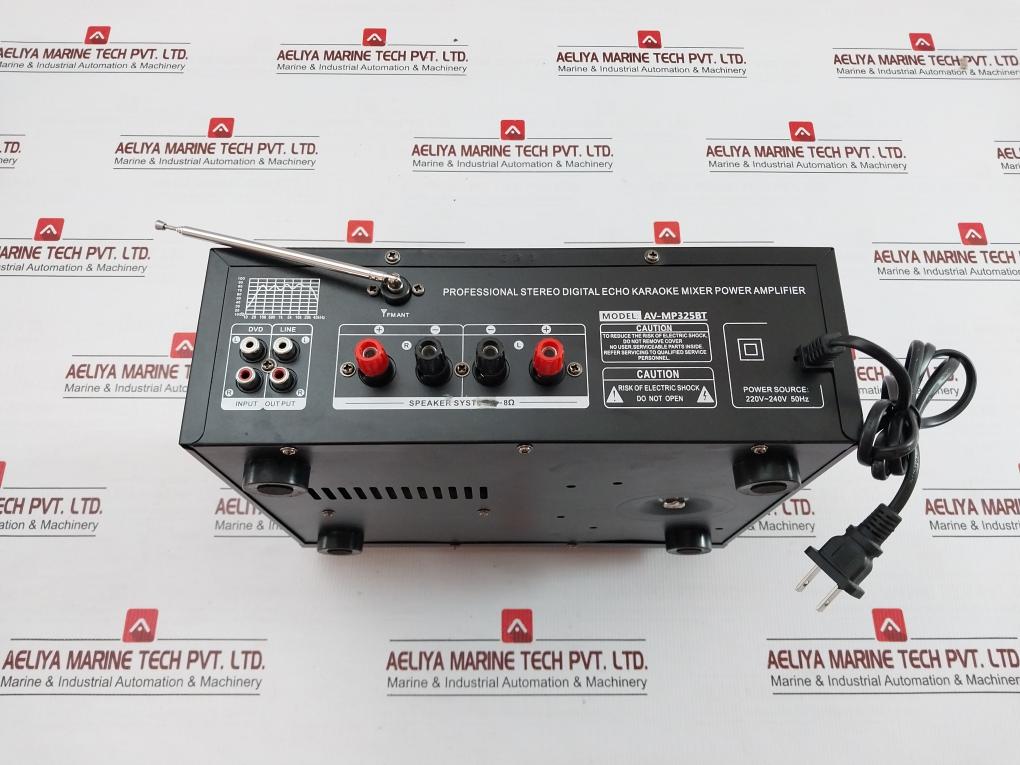 Av-mp325Bt Stereo Karaoke Mixer Amplifier Usb Sd Fm Bluetooth Sunbuck 220V