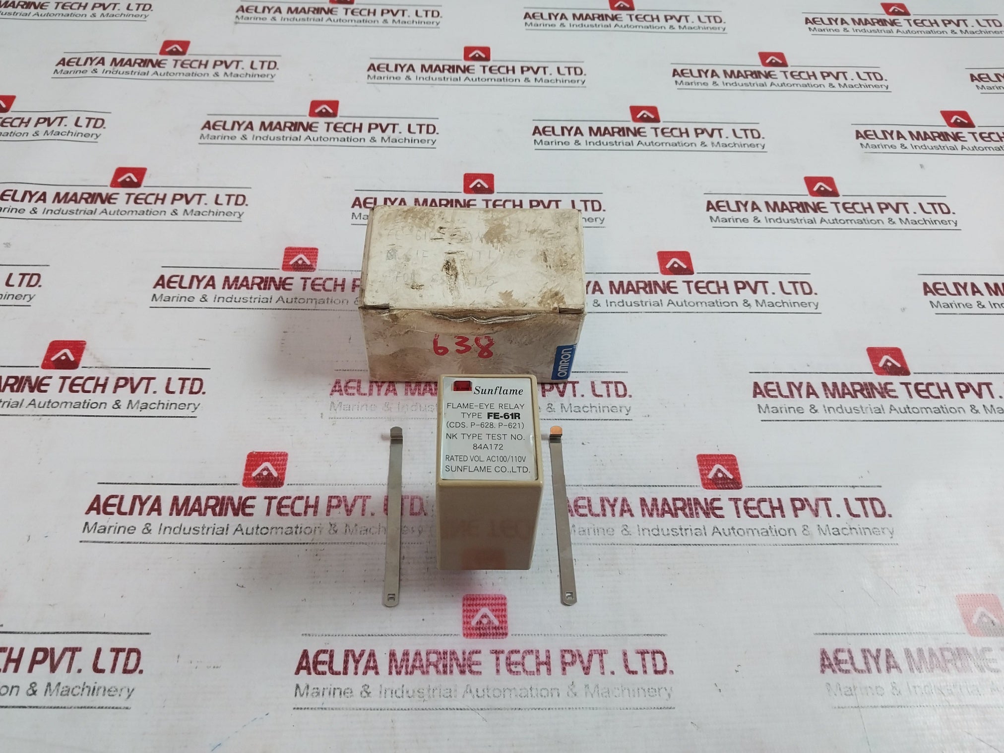 Sunflame Fe-61R Flame Eye Relay 84A172 Ac100/110V