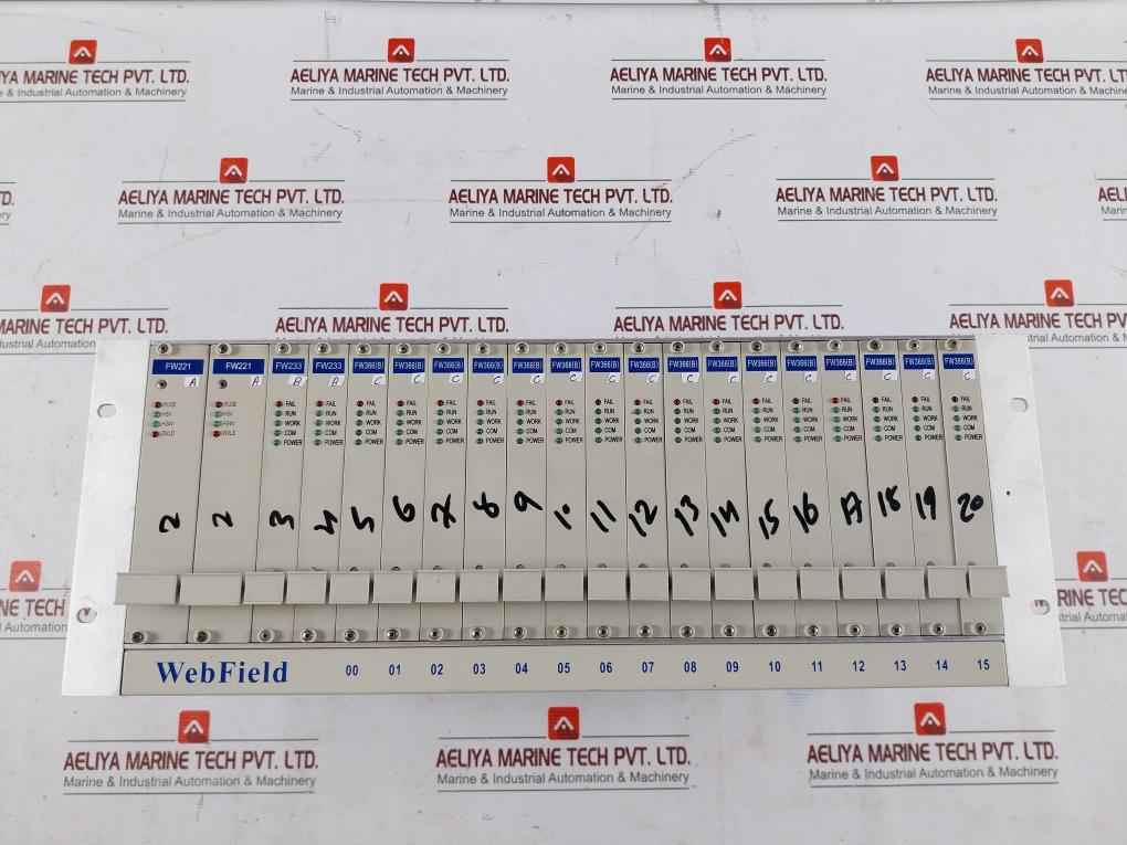 Supcon Fw221 Web Field I/O Rack With Various Modules V1.01 5V 24V