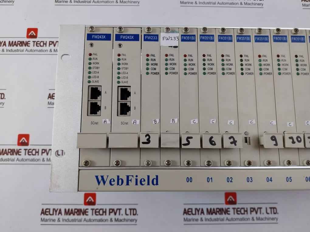 Supcon Fw243X Webfield Pcb Rack Module 2080008T4Lch053Cl, 2080008U0Lbp182Ig