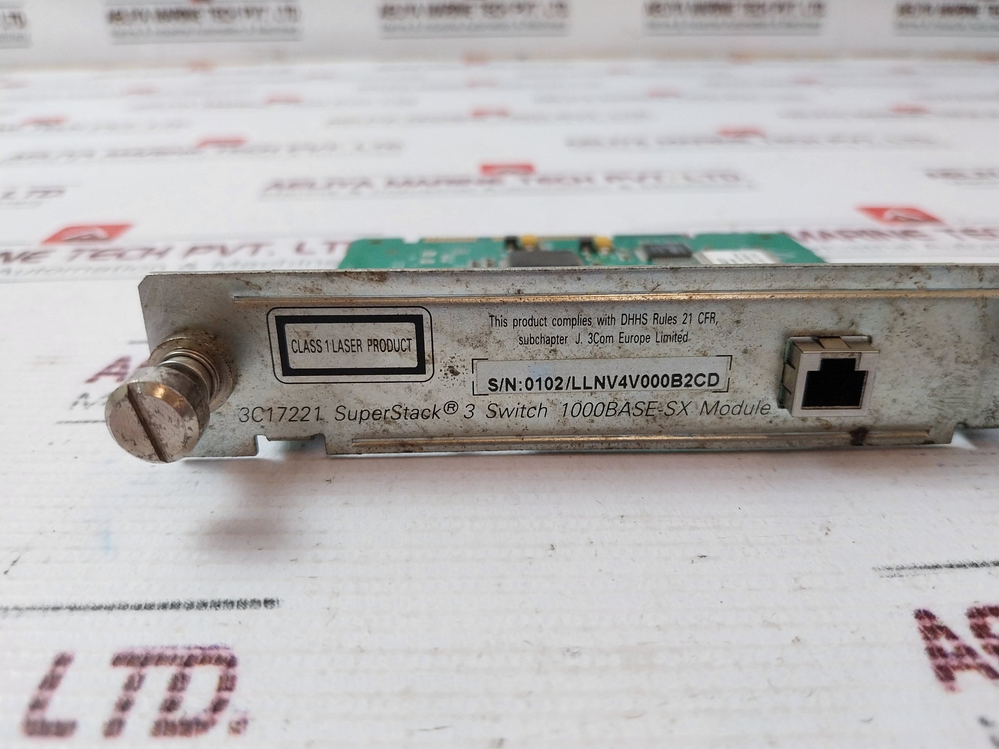 Super Stack 3C17221 1000Base-sx Switch Module