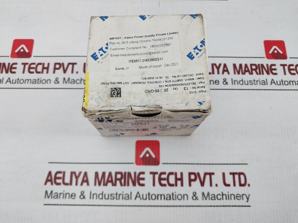 Surface Mounting Enclosure M22-i1 Eaton Ip67 Belepend0002/E04-133