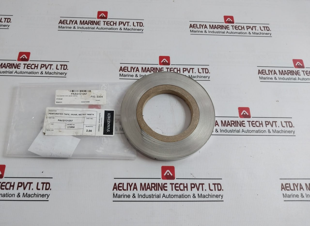 SVANEHOJ PAAG131257 Perforated Tape Invar Metric 56 meter