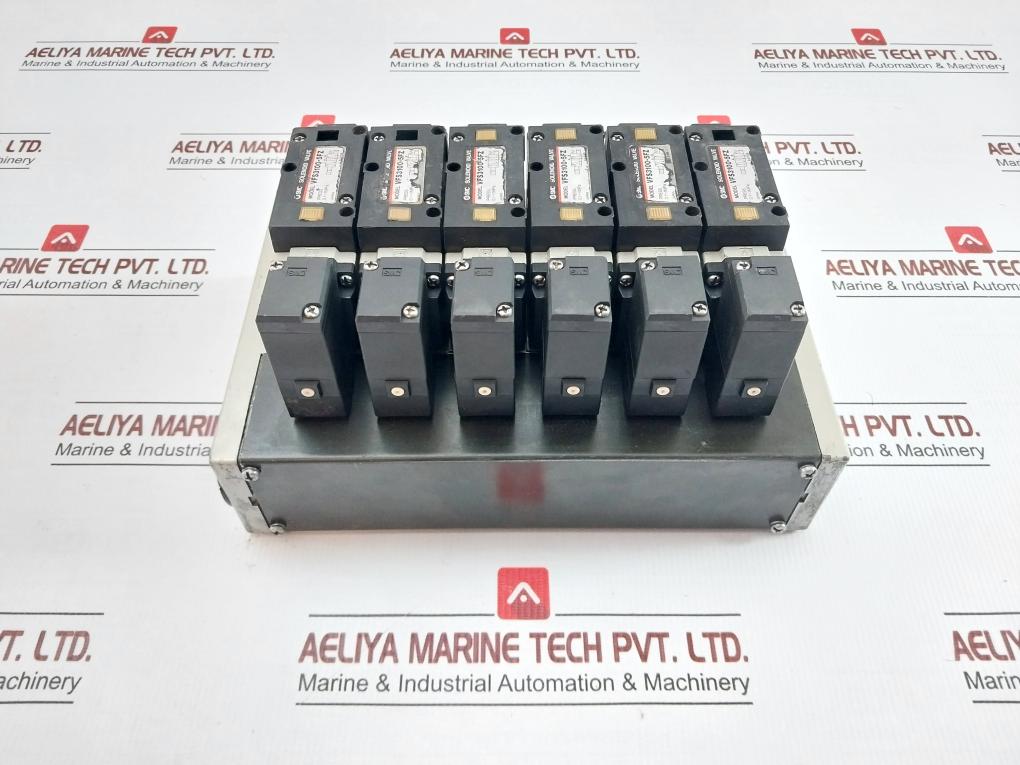Svy 3000 Solenoid Valve Manifold Assembly Smc Vfs3100-5Fz 0.1-1 Mpa