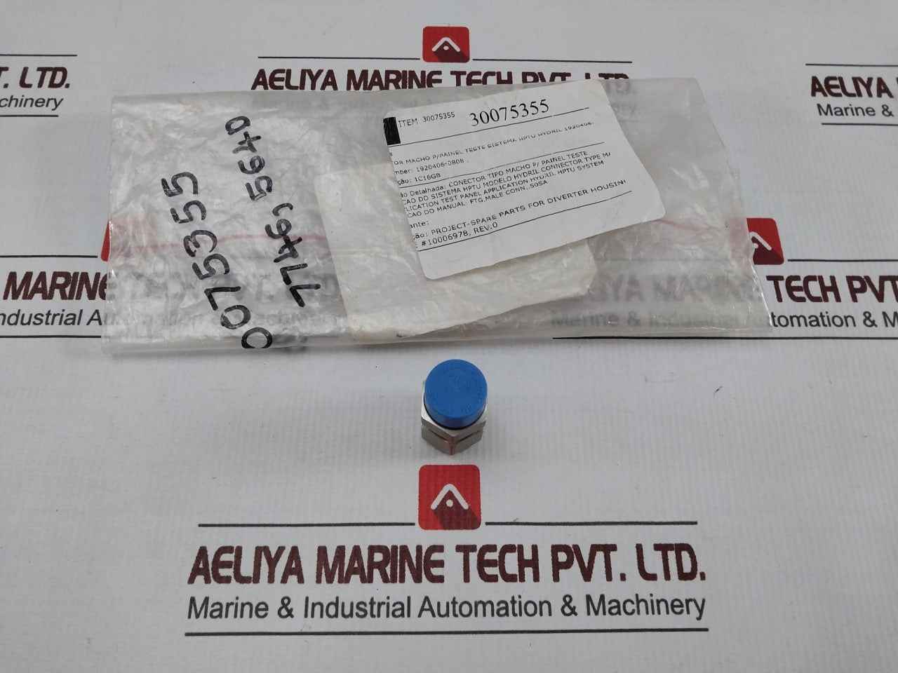 Swagelok 316 Sae Male Fitting Or Connector For Hptu System Test Panel 1920406-0808