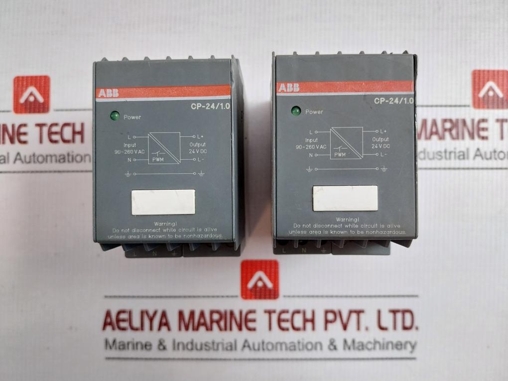 Switching Power Supply Cp-24/1.0 Abb Ac 90-260V/47-440Hz