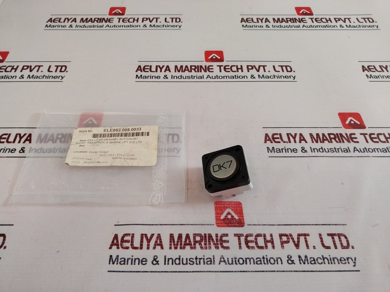 Switching Components Dk7 Panel Button Ele952.005.0033