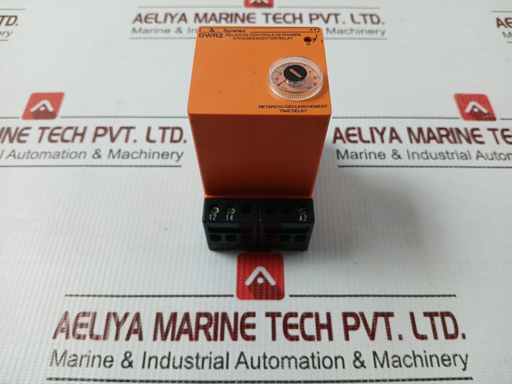 Syrelec 3-phase Monitor Relay 50/60Hz Dwr2
