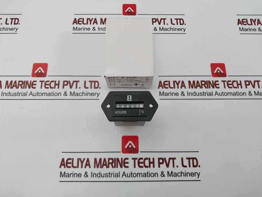 Sys-1 10–80 V Dc Digital Hour Meter