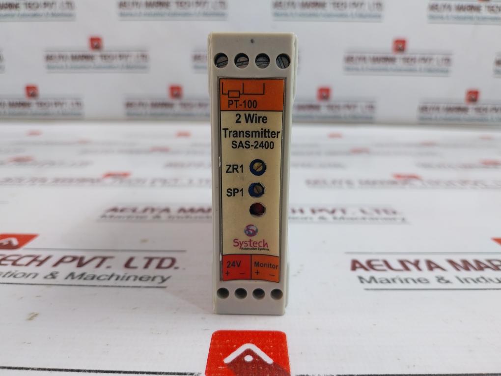 Systech Automation Systems Sas-2400 Signal Isolator, Input Pt-100 50-150°C, 24V