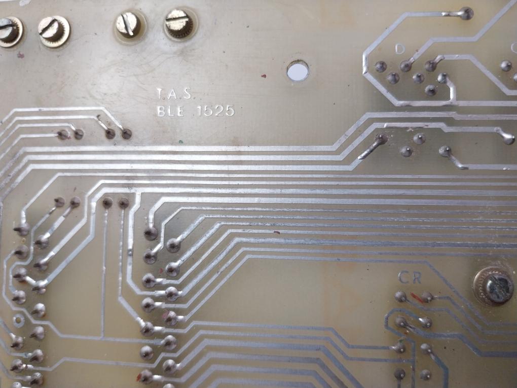 T.A.S. Ble 1525 Printed Circuit Board 970 Gm