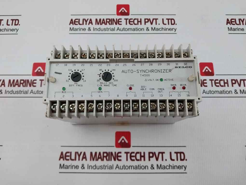 T4500-00 Selco Auto-synchronizer 440V