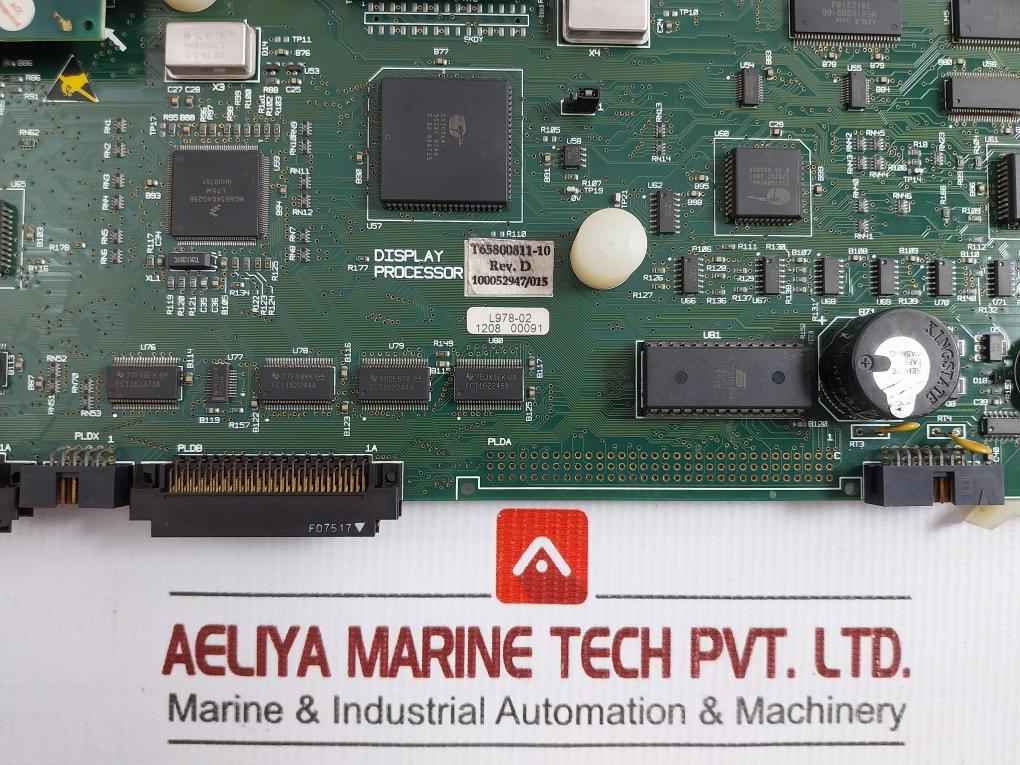 T65800811-10 Display Processor Printed Circuit Board Sperry Marine