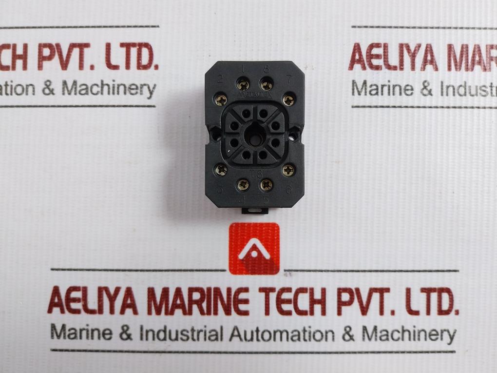 T8 Metaltex 8-pin Octal Relay Socket Base