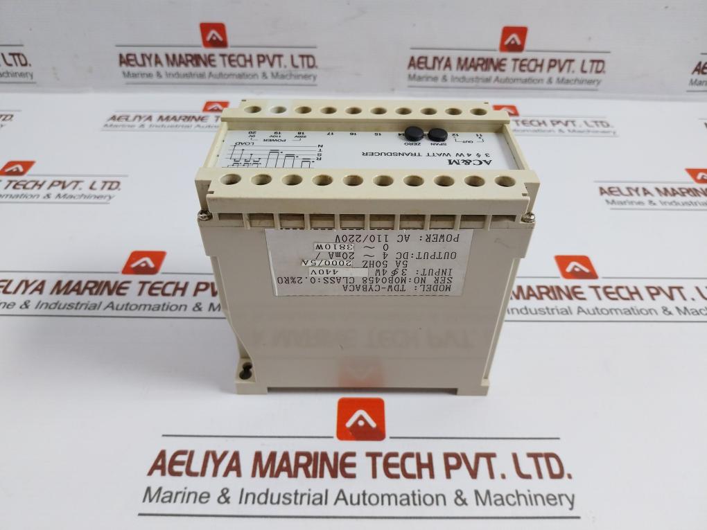 TDW-CYBACA-Watt-Transducer-440V-4W-50Hz-By-Ac&M-210318-5
