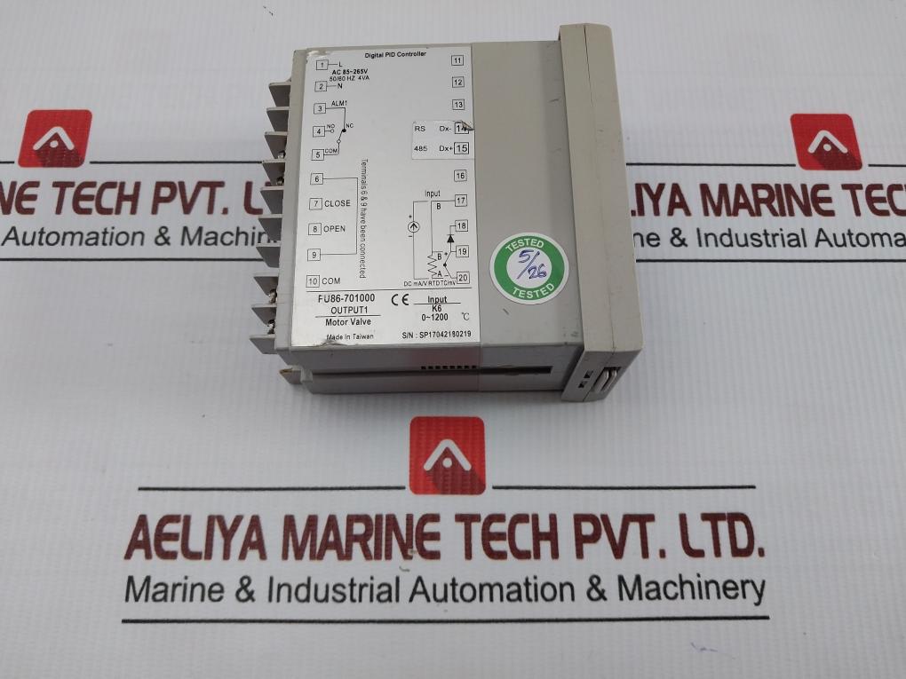 Taie Ac 85-265V/50/60Hz Digital Pid Controller Fu86-701000