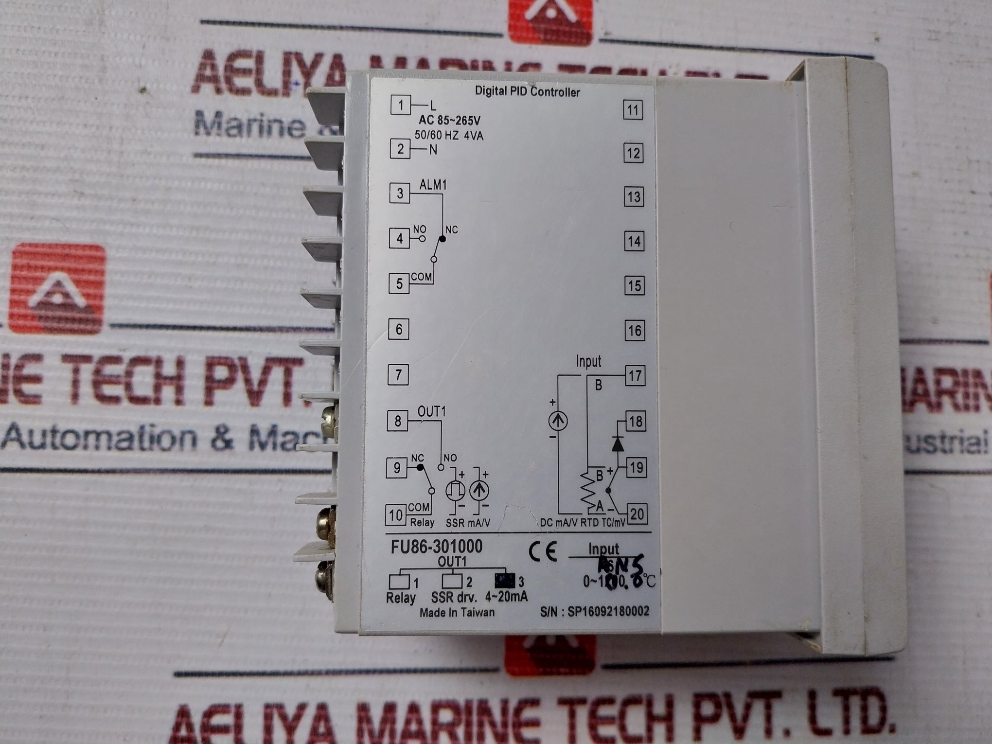 Taie Fu86-301000 Digital Pid Controller 50/60Hz